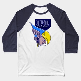 Justice Rains From Above Baseball T-Shirt